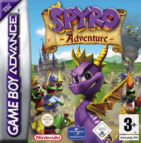 Carátula del juego Spyro Adventure (GBA)