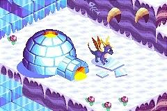 Pantallazo del juego online Spyro Adventure (GBA)