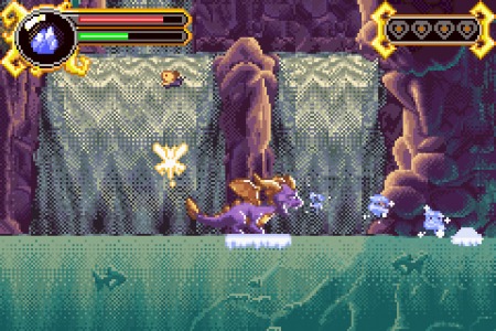 Pantallazo del juego online The Legend Of Spyro The Eternal Night (GBA)