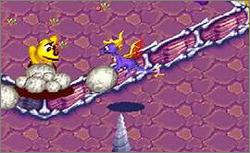 Pantallazo del juego online Spyro Season of Ice (GBA)