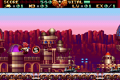 Pantallazo del juego online Steel Empire (GBA)