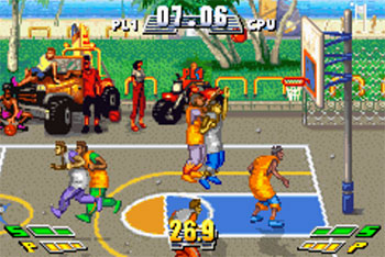 Pantallazo del juego online Street Jam Basketball (GBA)