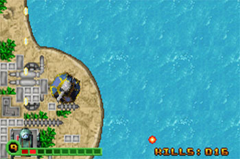 Pantallazo del juego online Strike Force Hydra (GBA)