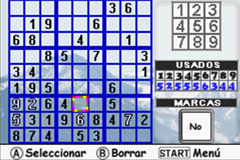 Pantallazo del juego online Sudoku Fever (GBA)