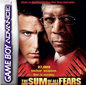 Carátula del juego The  Sum of All Fears (GBA)