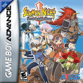 Carátula del juego Summon Night Swordcraft Story (GBA)