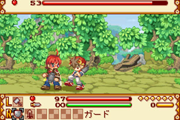 Pantallazo del juego online Summon Night - Craft Sword Monogatari Hajimari no Ishi (GBA)