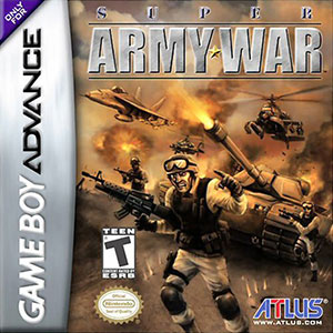 Carátula del juego Super Army War (GBA)