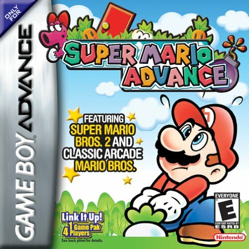 Carátula del juego Super Mario Advance (GBA)