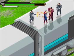 Pantallazo del juego online Superman Countdown to Apokolips (GBA)