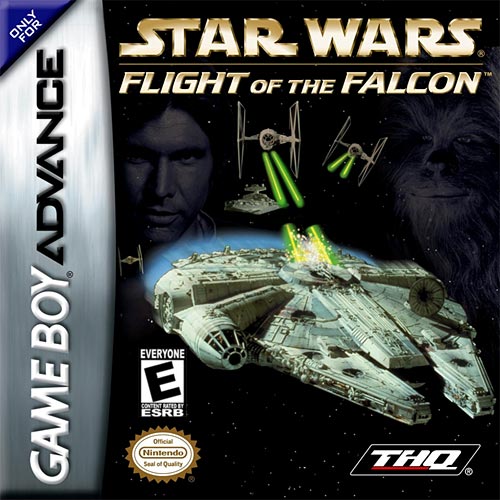 Carátula del juego Star Wars Flight of the Falcon (GBA)