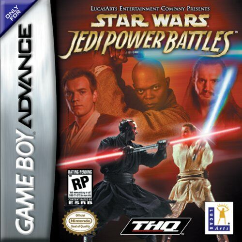 Carátula del juego Star Wars Jedi Power Battles (GBA)