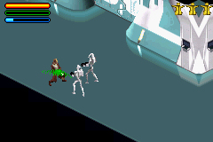 Pantallazo del juego online Star Wars Jedi Power Battles (GBA)