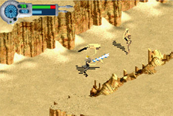 Pantallazo del juego online Star Wars The New Droid Army (GBA)