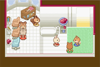 Pantallazo del juego online Sylvania Family - Fashion Designer Ninaritai! (GBA)