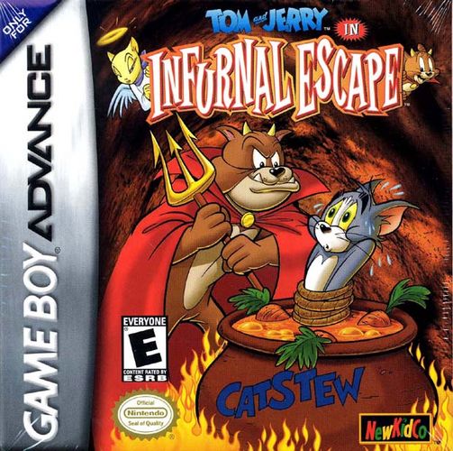 Carátula del juego Tom and Jerry in Infurnal Escape (GBA)