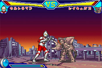 Pantallazo del juego online Taiketsu Ultra Hero (GBA)