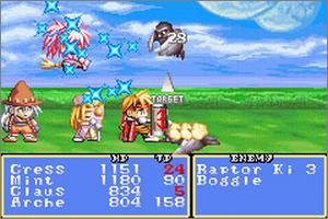 Pantallazo del juego online Tales of Phantasia (GBA)