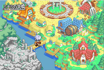 Pantallazo del juego online Tales of the World - Narikiri Dungeon 3 (GBA)