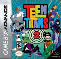 Carátula del juego Teen Titans 2 (GBA)