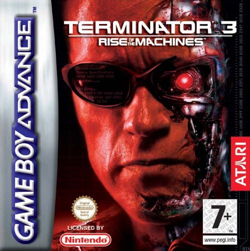 Carátula del juego Terminator 3 Rise of the Machines (GBA)