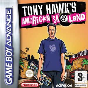 Carátula del juego Tony Hawk's American Sk8land (GBA)