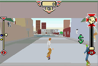 Pantallazo del juego online Tony Hawk's Downhill Jam (GBA)