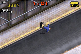 Pantallazo del juego online Tony Hawk's Pro Skater 2 (GBA)