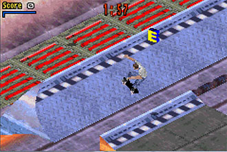 Pantallazo del juego online Tony Hawk's Pro Skater 3 (GBA)