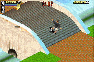 Pantallazo del juego online Tony Hawk's Pro Skater 4 (GBA)