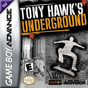 Carátula del juego Tony Hawk's Underground (GBA)