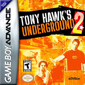 Carátula del juego Tony Hawk's Underground 2 (GBA)