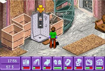 Pantallazo del juego online The Urbz Sims in the City (GBA)