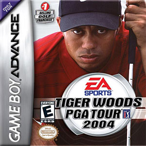 Carátula del juego Tiger Woods PGA Tour 2004 (GBA)