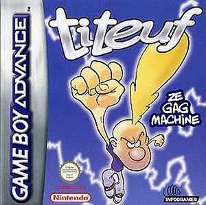 Juego online Titeuf - Ze Gag Machine (GBA)