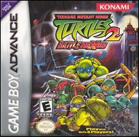 Carátula del juego Teenage Mutant Ninja Turtles 2 (GBA)