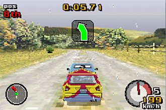 Pantallazo del juego online Top Gear Rally (GBA)