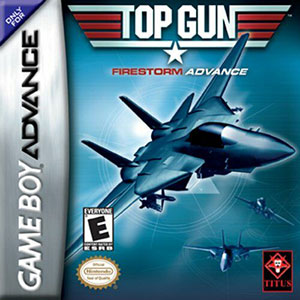 Carátula del juego Top Gun Firestorm Advance (GBA)