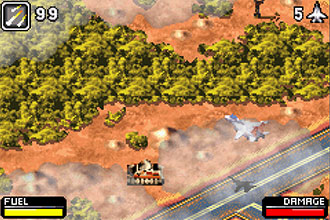 Pantallazo del juego online Top Gun Firestorm Advance (GBA)