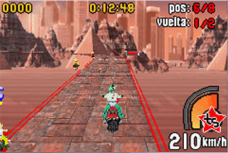 Pantallazo del juego online Trick Star (GBA)