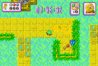 Pantallazo del juego online Turbo Turtle Adventure (GBA)