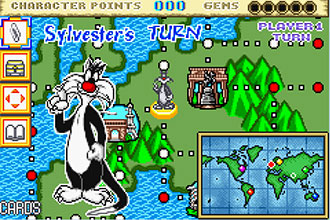 Pantallazo del juego online Tweety & The Magic Gems (GBA)