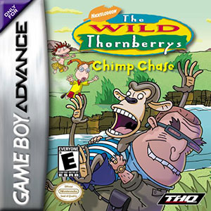 Carátula del juego The  Wild Thornberrys Chimp Chase (GBA)