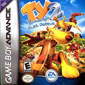 Carátula del juego Ty the Tasmanian Tiger 2 Bush Rescue (GBA)