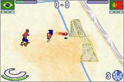 Pantallazo del juego online Ultimate Beach Soccer (GBA)