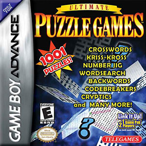 Carátula del juego Ultimate Puzzle Games (GBA)