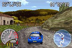 Pantallazo del juego online V-Rally 3 (GBA)