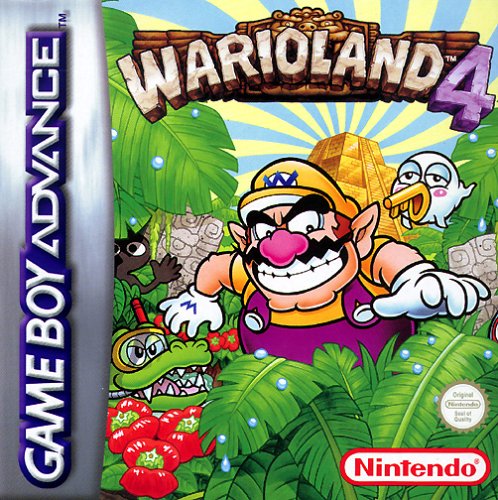 Carátula del juego Wario Land 4 (GBA)