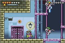 Pantallazo del juego online Wario Land 4 (GBA)