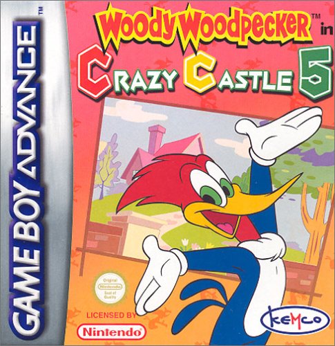 Carátula del juego Woody Woodpecker in Crazy Castle 5 (GBA)